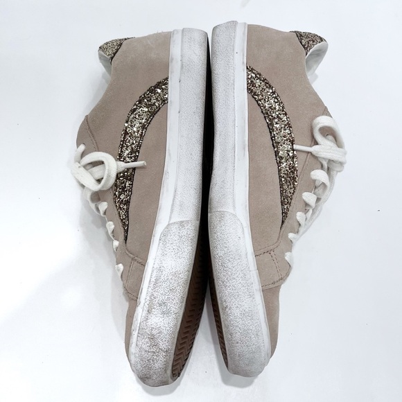 Madewell Sidewalk Glitter Sparkles Sneakers Size 7.5 - Picture 9 of 15